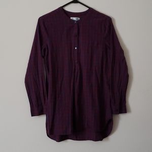Dark Blue and Maroon Tunic